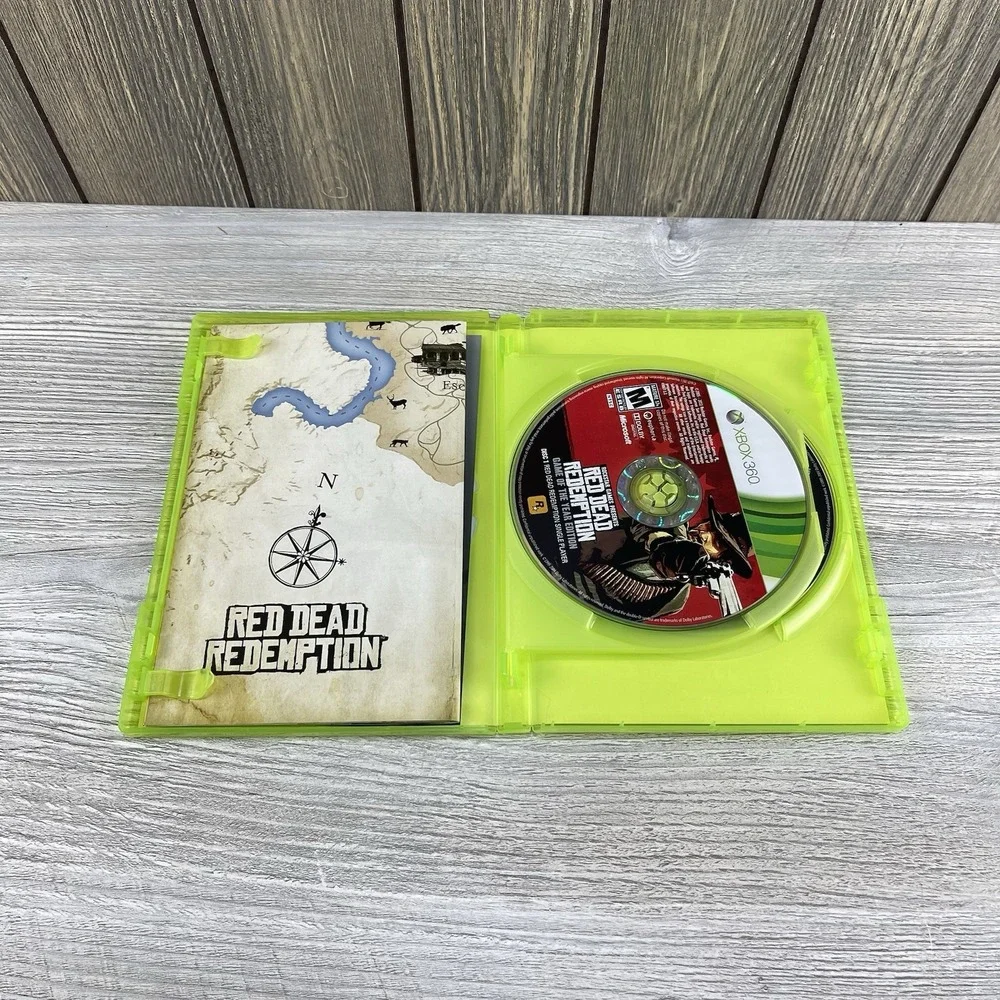 Red Dead Redemption: Game of the Year Edition - Xbox 360 Tested Working